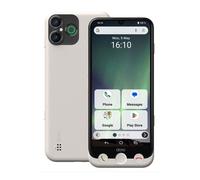 Doro Aurora A30 Smartphone 4G 6.1" HD+ 6GB RAM 128GB Android Batería 5000mAh - Teléfono Móvil para Personas Mayores, Interfaz Fácil, Botón de Emergencia