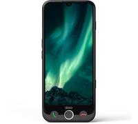 Doro - Aurora A30 Smartphone - Teléfono móvil para personas mayores - Fácil de usar - Botón de asistencia con ubicación GPS - Compatible con audífonos - Cable USB incluido - Grafito