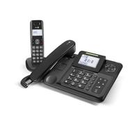 Doro Comfort 4005 - Teléfono (50 entradas, 66 x 40 mm (2.6 x 1.575 "), Color blanco, AAA, Níquel-Hidruro metálico (NiMH)) Negro (importado)