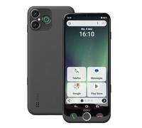 DORO Doro Aurora A30 - Paquete de teléfono inteligente con soporte de carga incluido - Teléfono móvil Senior - Fácil de usar - Tecla de asistencia con localización GPS - Compatible con audífonos