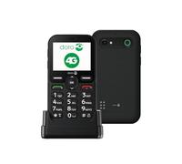 Doro LEVA E10 - schwarz 4G Mobiltelefon mit Secure-Button, HD-Voice, H?rger?tekompatibilit?t (380592)