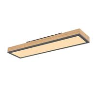 Doro Panel LED (18 W, 60 x 15 cm, Marrón, Blanco cálido)