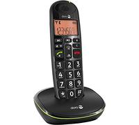 Doro PhoneEasy 100W DECT - Teléfono inalámbrico con Manos Libres, Color Negro