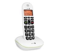 Doro Phone Easy 100W - Teléfono fijo inalámbrico con teclas extra grandes, color blanco (importado)