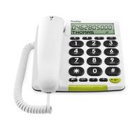 Doro PhoneEasy 312cs Teléfono Fijo con Manos Libres Blanco