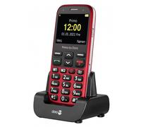 Doro primo 368 5,84 cm (2.3') 92 g negro, rojo teléfono para personas