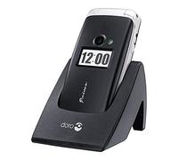 Doro Primo 413 - Teléfono móvil (6,1 cm (2.4), 320 x 240 Pixeles, MicroSD (TransFlash), 2 MP, Single SIM, GSM) Negro