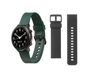 Doro Reloj inteligente para personas mayores, reloj de fitness, reloj digital, rastreador de actividad, resistente al agua, contador de pasos, rastreador de salud, pantalla táctil, relojes para hombre