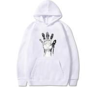 Dorohedoro Hoodie Cosplay 2D Printed Cotton Blend Spring Autumn Winter New Anime Pattern Fashion Casual Oversize Tops Can be Worn by Men and Women(XX-Large)