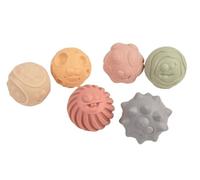 DORON & CHARLIE - Bolas Sensoriales - Accesorio de Puericultura - 056365 - Colores Surtidos - Silicona - Varias Formas - Juguete Bebé - 1era Edad - 6 cm x 6 cm - A Partir de 6 Meses