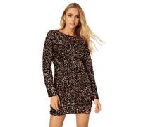 Dorothy Perkins Vestido Corto Lentejuelas de Terciopelo para Mujer (DP1176)