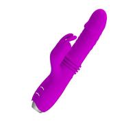 Dorothy Vibrador con Función Up and Down USB Púrpura de Prettylove
