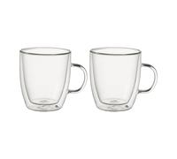 Dorre 2 Tazas de café de doble pared Kirk 24 cl vidrio