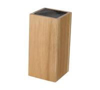 Dorre Bloque para cuchillos Kini cuadrado de acacia 23.5 × 10.7 × 10.7 cm