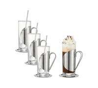Dorre Set Darry irish coffee vidrio-acero inoxidable