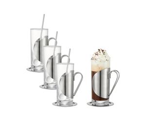 Dorre Set Darry irish coffee vidrio-acero inoxidable