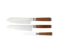 Dorre Set de 3 cuchillos de cocina Yari acero inoxidable