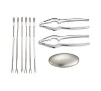 Dorre Set de cubiertos de marisco Skagen 9 piezas acero inoxidable