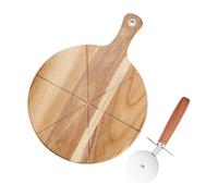 Dorre Set de pizza Sade. cortador de pizza y tabla de cortar Ø32 cm acacia
