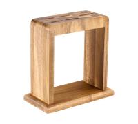 Dorre Soporte para cuchillos Kaira 23.4 cm Madera de acacia