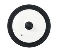 Dorre Tapa universal Una de silicona negra. redonda Vidrio