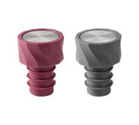 Dorre Tapones de vino Vivi 4.5 cm. 2-pack Negro-burdeos