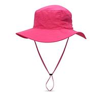 DORRISO Hombres Sombrero de Sol Mujer Sombrero para el Sol Moda Cómodo Anti-UV Vacaciones Viaje Ocio Playa Gorro de Pesca, Talla única Sombrero Rojo
