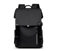 DORRISO Mochilas para Portátil Hombre Mochila Viaje Negocios Mochila Escolares Bolso Casual con Puerto USB Mochila Antirrobo para Adolescentes Trabajo Universidad Estudiantes Negro M