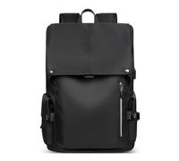 DORRISO Mochilas para Portátil Hombre Mochila Viaje Negocios Mochila Escolares Bolso Casual con Puerto USB Mochila Antirrobo para Adolescentes Trabajo Universidad Estudiantes Negro A M