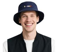 DORRISO Mujer Sombrero de Sol Visera Protección UV Turismo Playa Vacaciones Visera Ocio Compras Cómodo Mujer Sombrero Algodón Azul