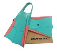 DORSAL Bodyboard Bodysurfing - Aletas flotantes para natación, color rosa/verde, talla XL - para hombre, talla 12 - 13 de EE. UU