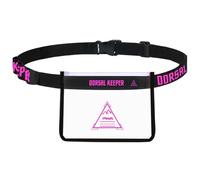 Dorsal Keeper Porta Dorsal cinturón Deportivo número de competición Trail Running Triatlón duatlón Ciclismo Maratones Marcha nórdica 4 Colores Unisex (Rosa)