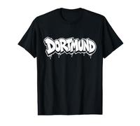 Dortmund Alemania Graffiti Urban Hip Hop Street Art Camiseta gráfica económica
