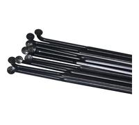 DoRysk 14G 2.0mm Ultralight 4.3g/pcs Bladed Spokes Straight Pull J-Bend with Alloy Nipples for Road Gravel Bicycles Spoke (J Bend 44pcs)