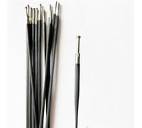 DoRysk 20 piezas de carbono Spoke tamaño personalizado fabricante plano recto Pull Spoke 2.6G Universal Flower Drum Road Accesorios Wheel