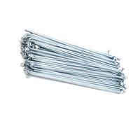 DoRysk 5 unidades de spoke silvery 10G de diámetro 3 mm de longitud 85-195 mm para bicicleta de acero 45 # (5 unidades, 10 g, 145 mm)