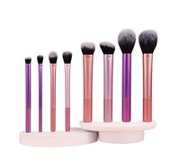 DoRysk Juego de 8 brochas de maquillaje profesional, incluyendo brocha para polvo, brocha para colorete, brocha de contorno, brocha para sombra de ojos, brocha iluminadora