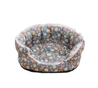 DoRysk Otoño e invierno - Colchoneta para dormir para mascotas, diseño de nido de gato, cálido semicerrado (3)