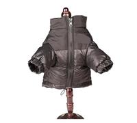 DoRysk Ropa grande de invierno para mascotas, bulldog francés, cachorro, chaqueta cálida a prueba de viento, abrigo reflectante para perros pequeños y medianos (negro, M)