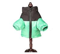 DoRysk Ropa grande de invierno para mascotas, bulldog francés, cachorro, chaqueta cálida resistente al viento, abrigo reflectante para perros pequeños y medianos (12, L)