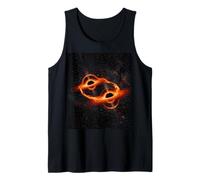 Dos Agujeros Negros, Espacio, conexión, acreción, Disco, Concepto Camiseta sin Mangas