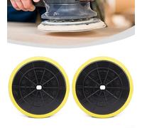 Dos almohadillas de respaldo de 6 pulgadas diseñadas para amortiguadores inalámbricos con tamaño de agujero de tornillo adecuadas para pulidoras estándar (6 pulgadas)