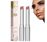 Dos bálsamos labiales Miel Negra y Miel Rosa, con color, transparentes, hidratantes y no pegajosos, aptos para todo tipo de piel.