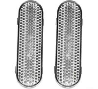 Dos bloques reflectantes para aplicación frontal de scooter 5Plus para apoyar el cumplimiento normativo y la confianza del usuario en luz ambiental tenue