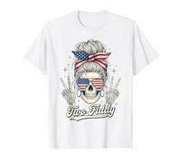 Dos Bollos desordenados con Forma de Esqueleto para el 250 Aniversario del 250 Aniversario de Two Fiddy Camiseta