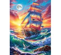 Dos cisnes Nadando en Estanque de lotos Puzzles 1000 Piezas Impossible 3D Animales Salvajes y domésticos Rompecabezas para Adultos Desafío Intelectual Estera Portátil DIY Moderno Creativo 1000 PCS