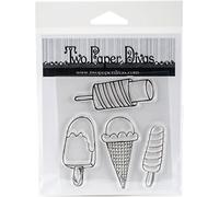 Dos Divas de Papel Sellos 15,2 x 4.5-Inch Cool Treats, acrílico, Multicolor