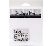 Dos divastwo de Papel Paper Divas Sellos 15,2 x 4.5-Inch-Life no Tiene Que ser, Multicolor