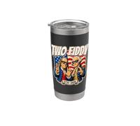 Dos Fiddy 250 4 de julio América 2026 Funny Patriotic USA Vaso térmico de acero inoxidable de doble pared