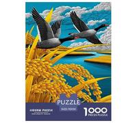 Dos Gansos Puzzle Imposible,desafío for Adults Interesante Entretenimiento Creativo 1000 Piezas Obra De Arte De Juego De para Adultos Y Niños A Partir De 12 Años 70x50cm/1000pcs